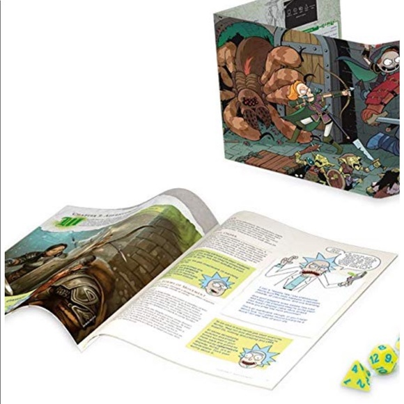 Dungeons & Dragons vs Rick and Morty Tabletop GAME - Picture 5 of 7